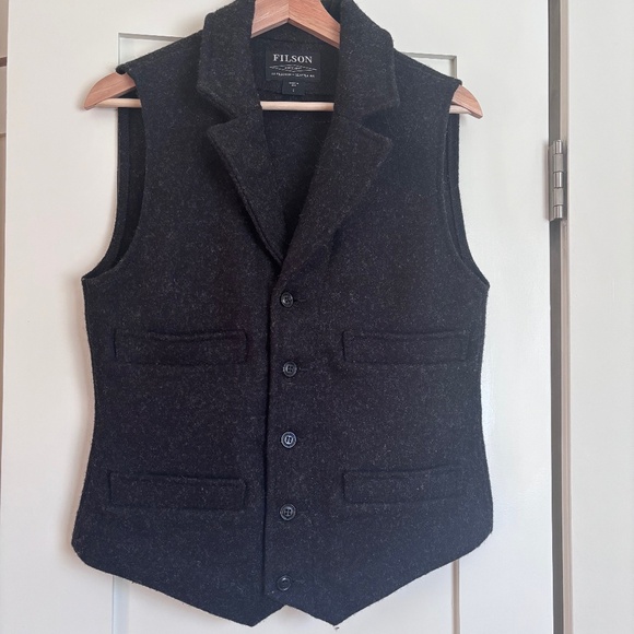 Filson Jackets & Blazers - FILSON Western Mackinaw Wool Vest Size S ****Tailored to Fit Women's